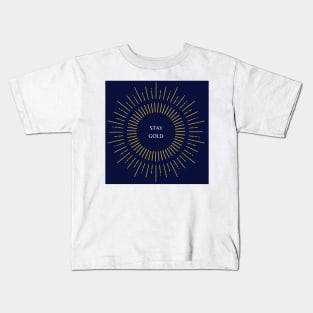 BTS stay gold Kids T-Shirt